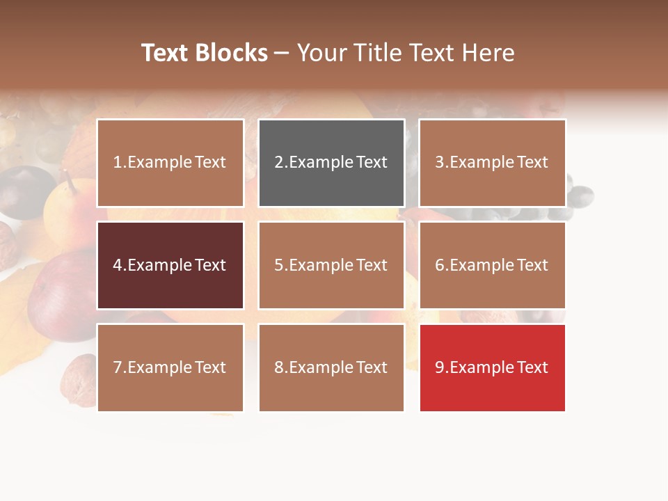 Thanksgiving Horizontal Ripe PowerPoint Template