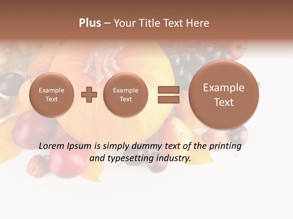Thanksgiving Horizontal Ripe PowerPoint Template