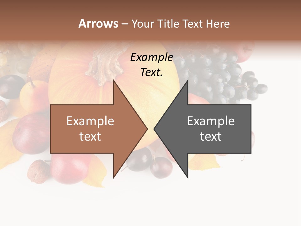 Thanksgiving Horizontal Ripe PowerPoint Template