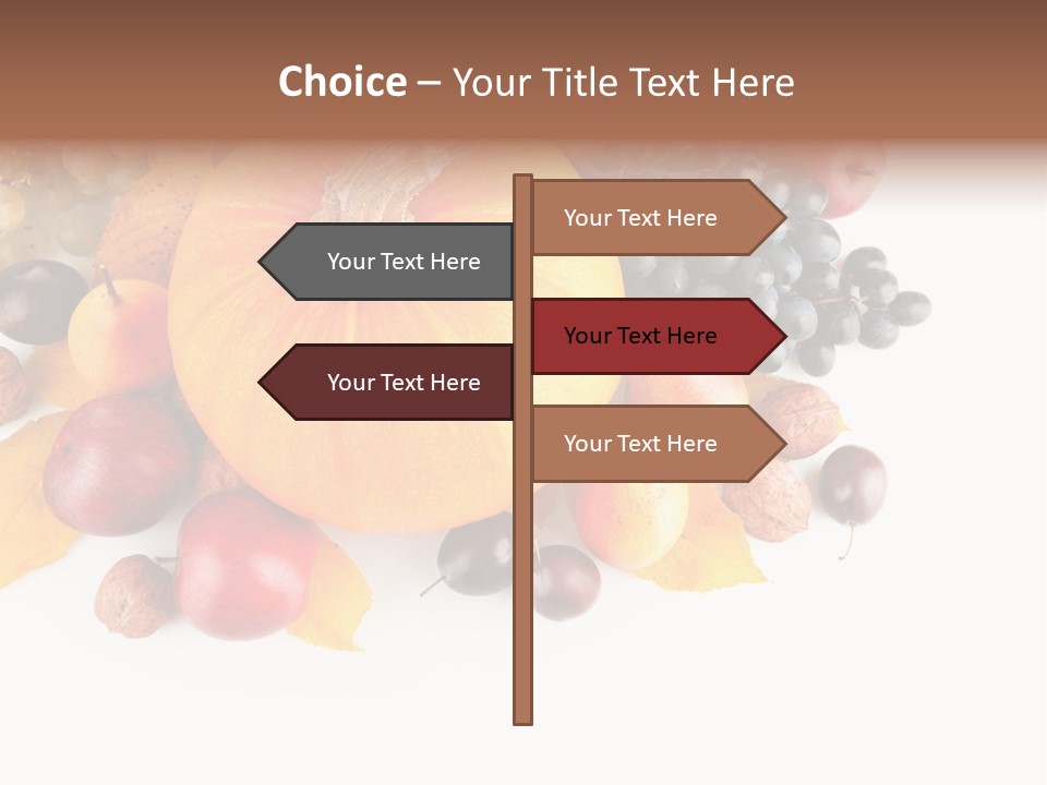 Thanksgiving Horizontal Ripe PowerPoint Template