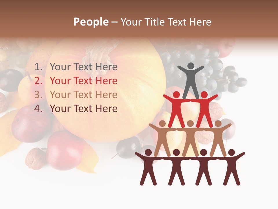 Thanksgiving Horizontal Ripe PowerPoint Template