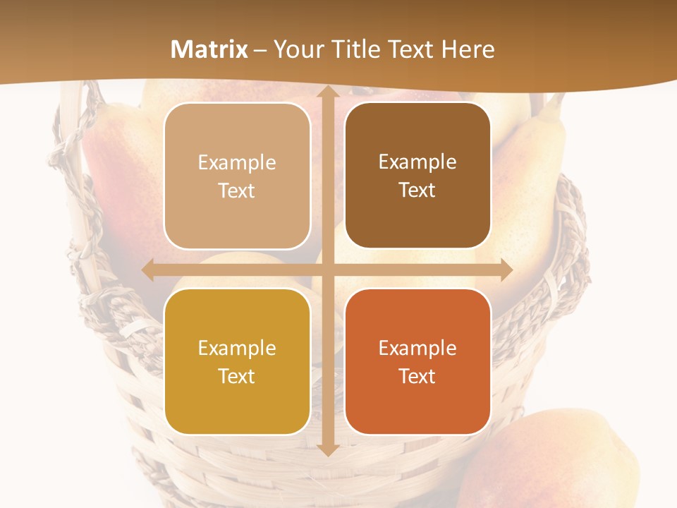 Composition Still Life Healthy PowerPoint Template