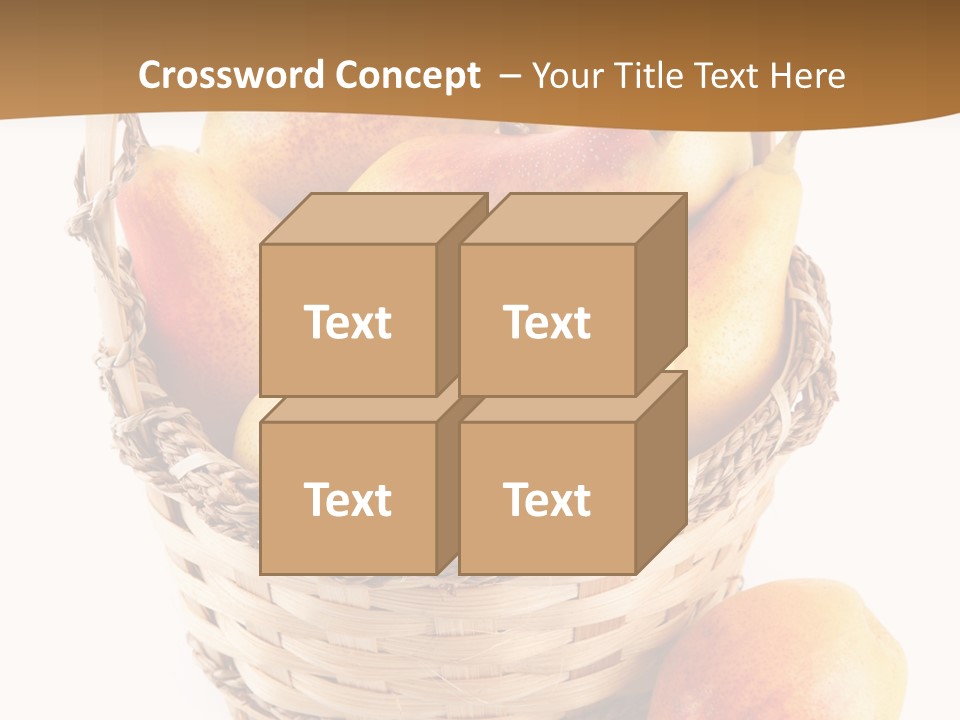 Composition Still Life Healthy PowerPoint Template