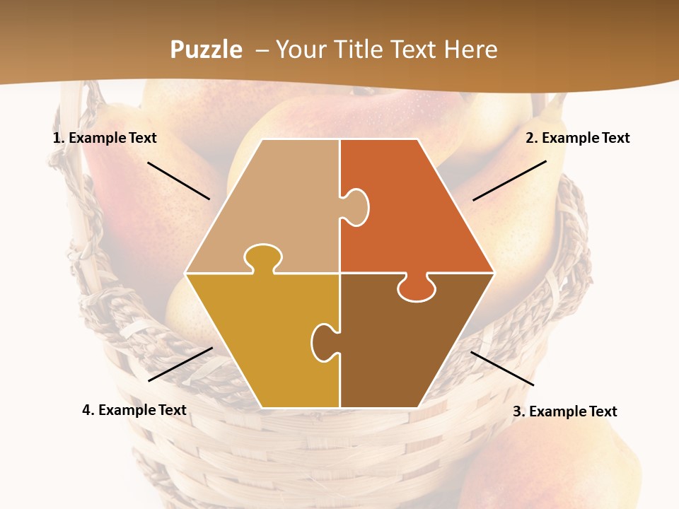 Composition Still Life Healthy PowerPoint Template