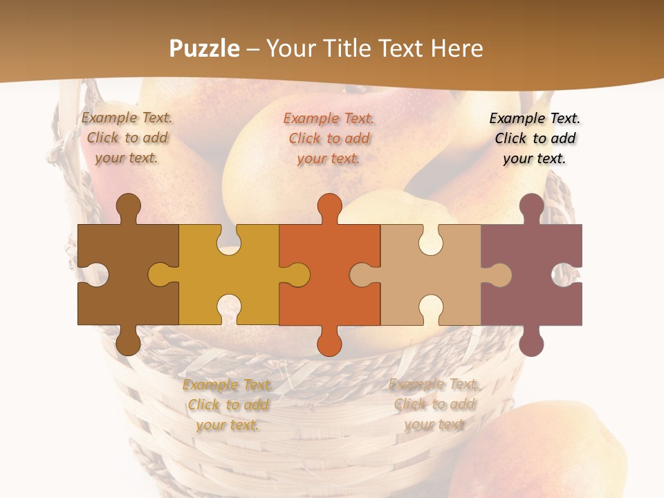 Composition Still Life Healthy PowerPoint Template