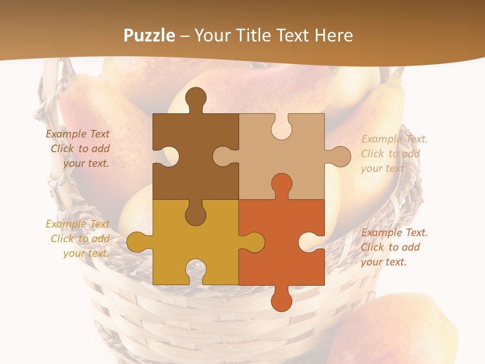 Composition Still Life Healthy PowerPoint Template