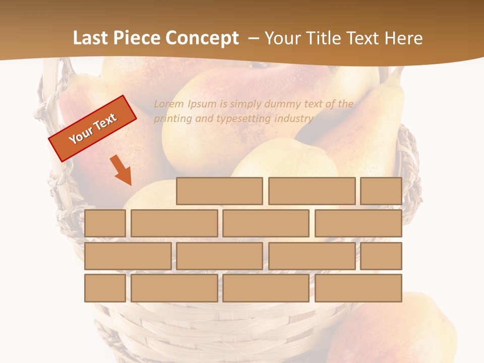 Composition Still Life Healthy PowerPoint Template