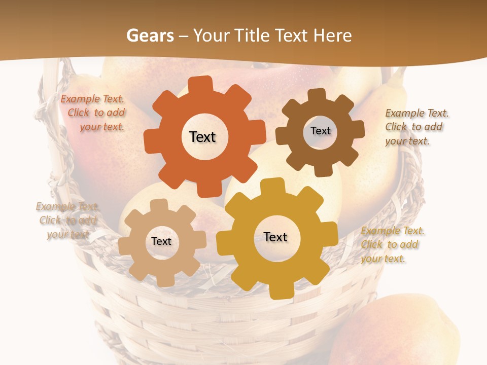 Composition Still Life Healthy PowerPoint Template