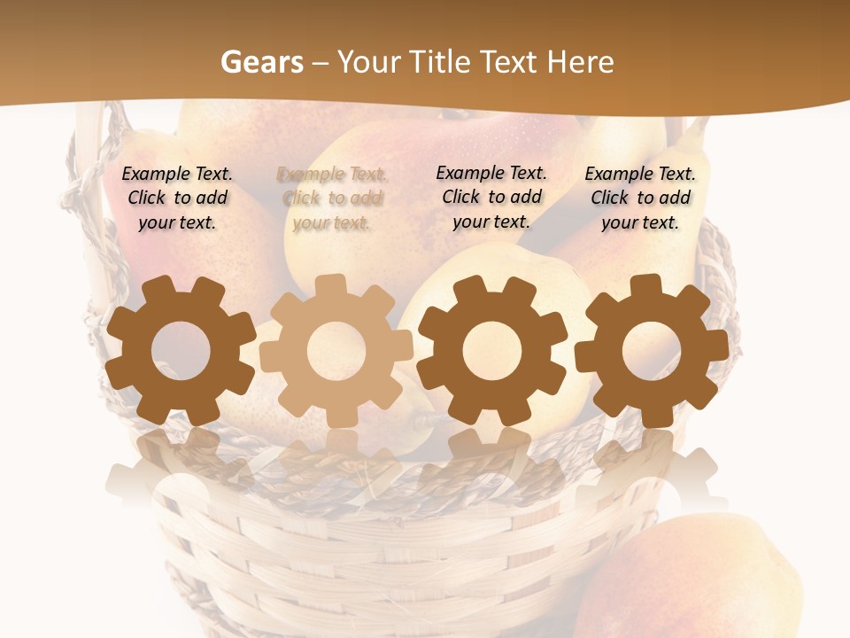 Composition Still Life Healthy PowerPoint Template