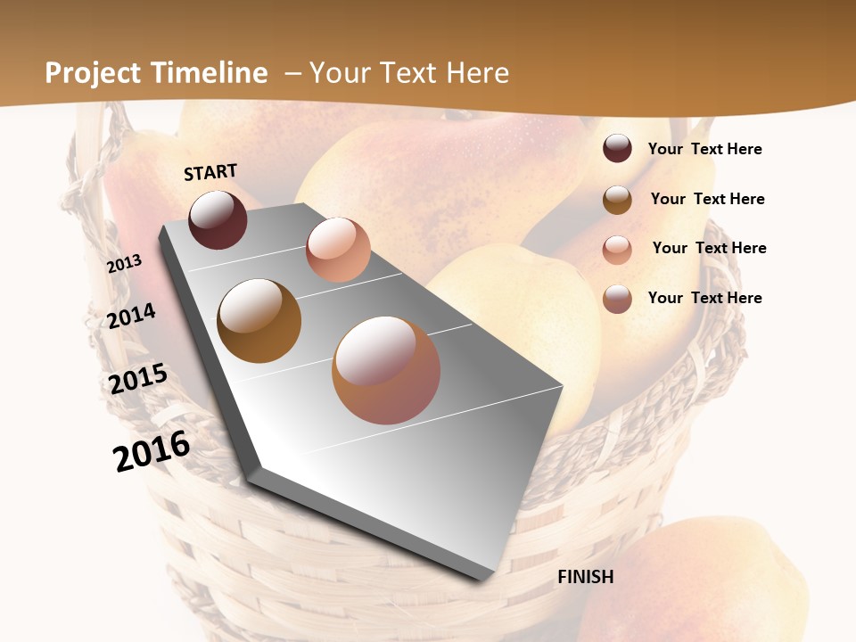 Composition Still Life Healthy PowerPoint Template