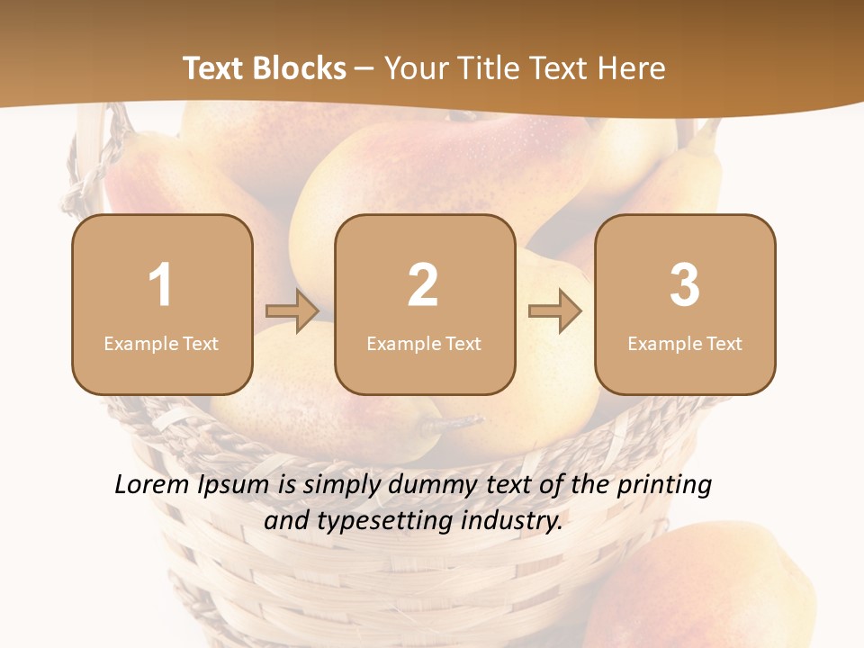 Composition Still Life Healthy PowerPoint Template
