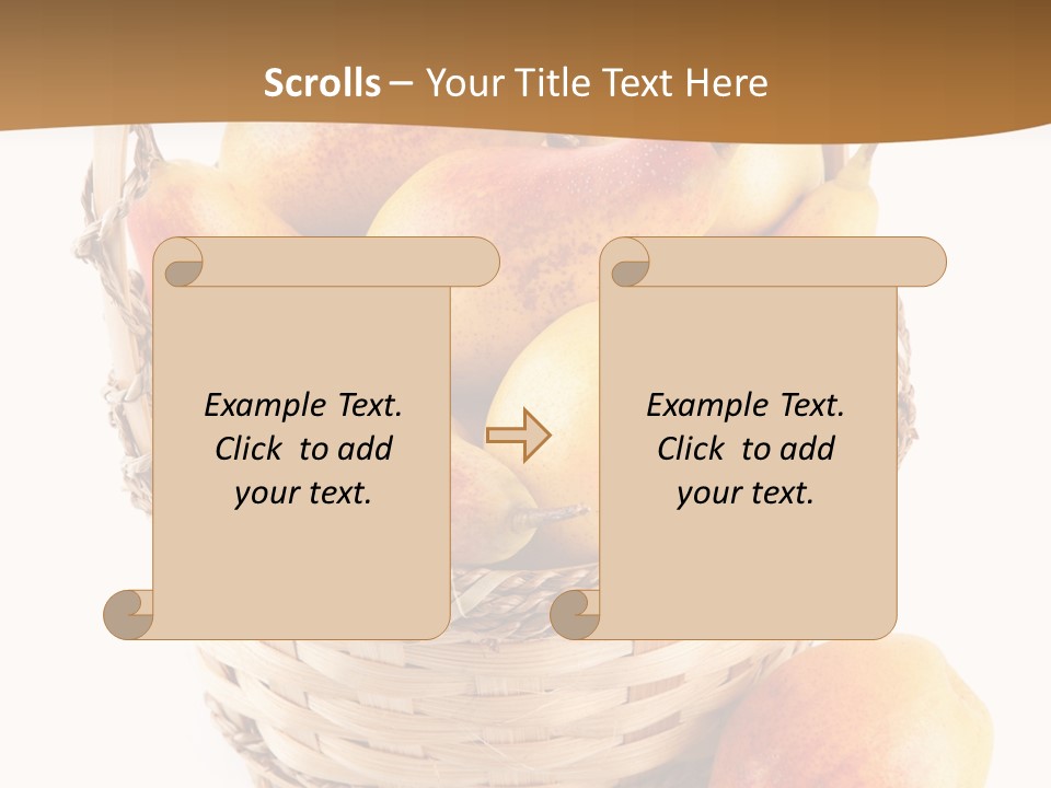 Composition Still Life Healthy PowerPoint Template