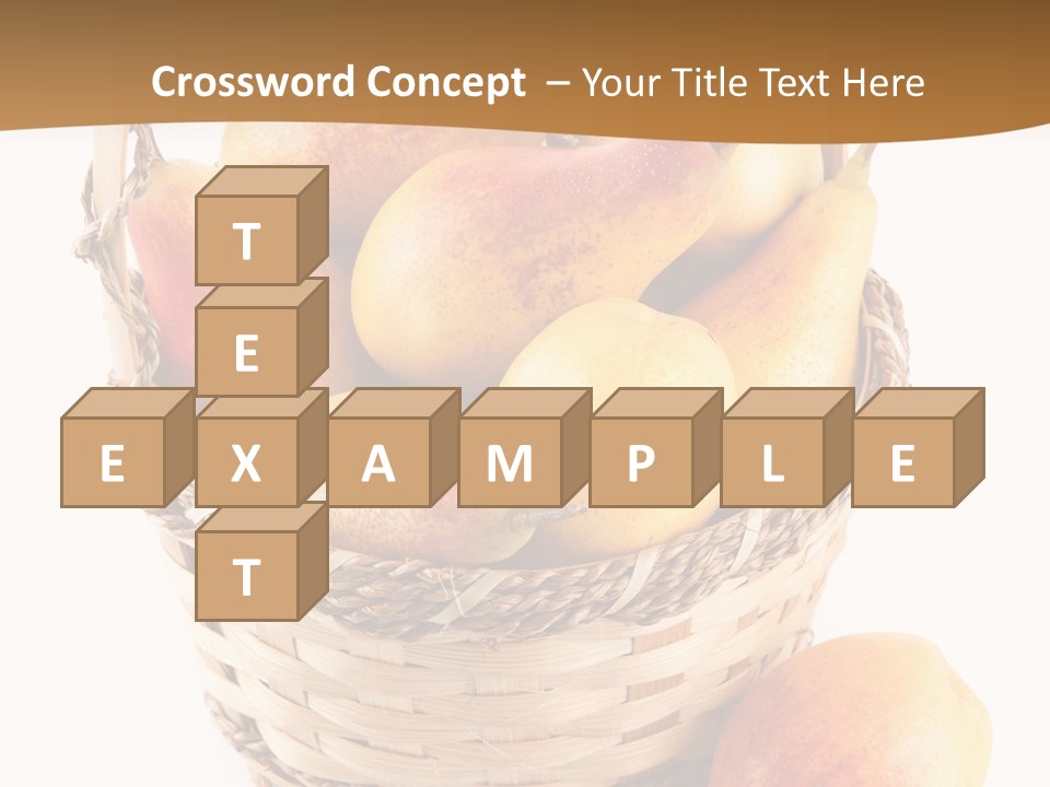 Composition Still Life Healthy PowerPoint Template