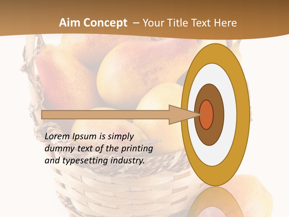 Composition Still Life Healthy PowerPoint Template