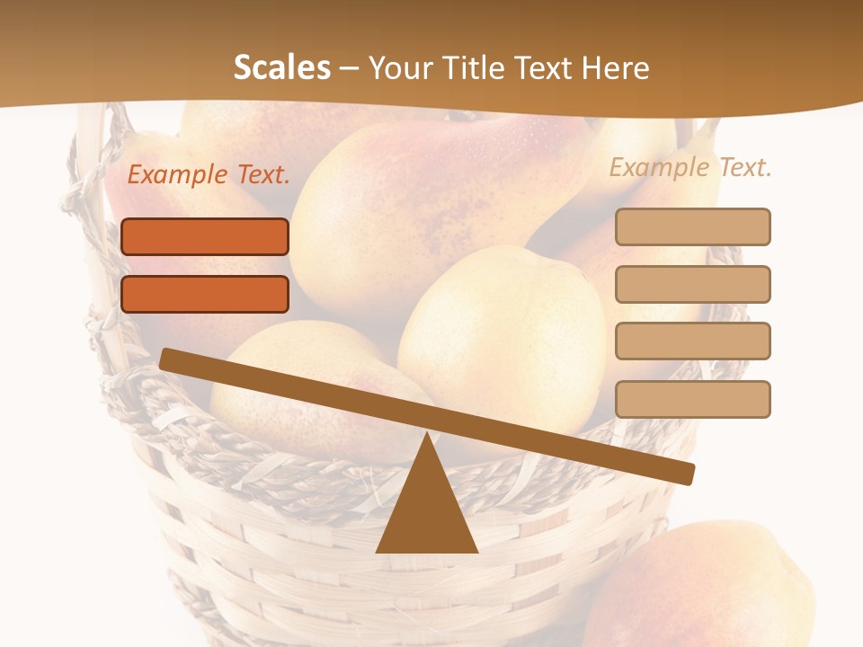 Composition Still Life Healthy PowerPoint Template