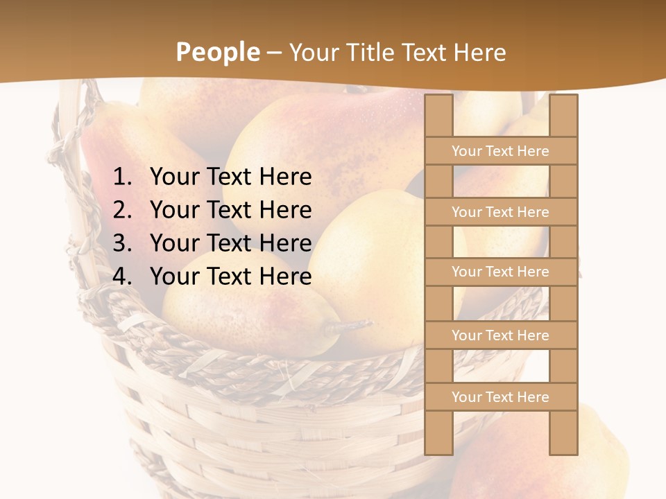 Composition Still Life Healthy PowerPoint Template