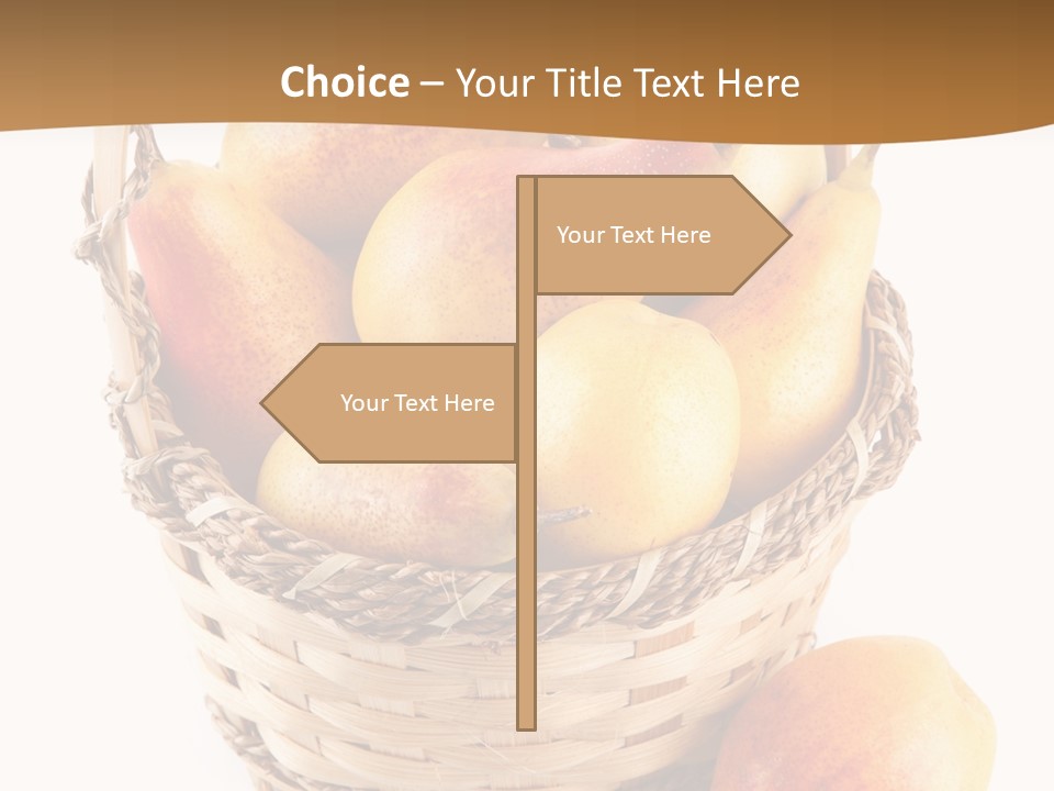 Composition Still Life Healthy PowerPoint Template