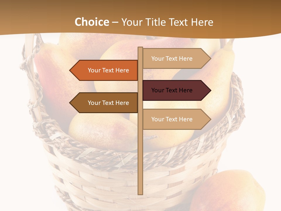 Composition Still Life Healthy PowerPoint Template
