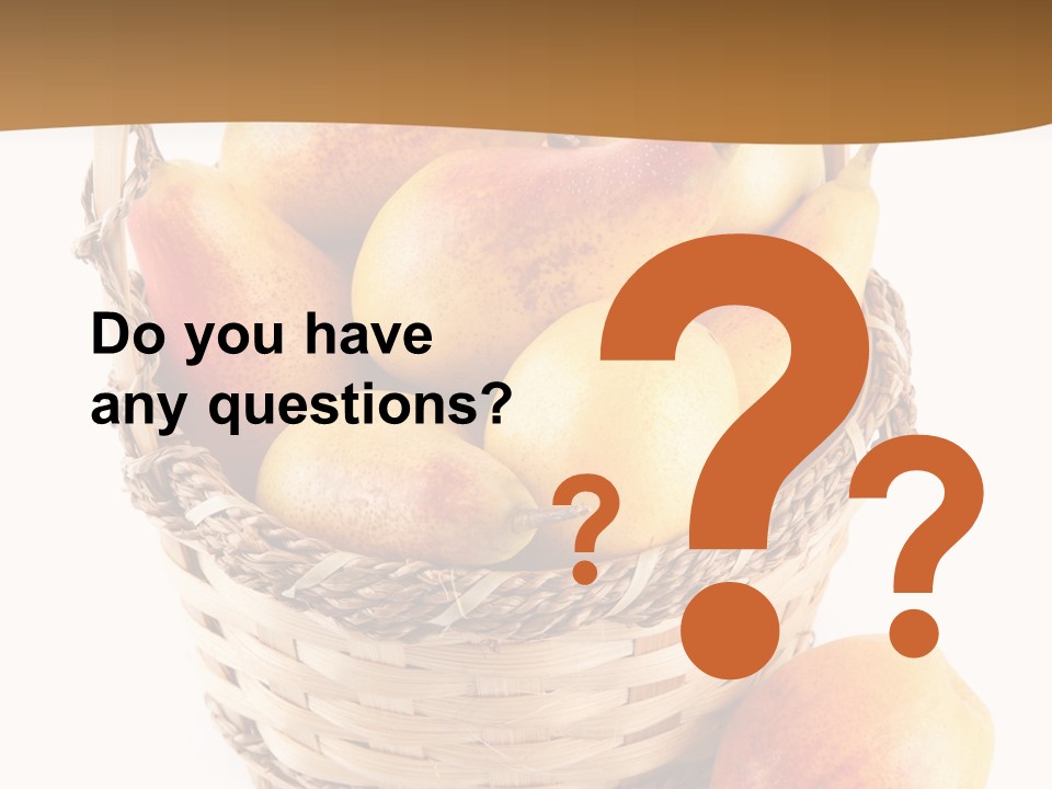 Composition Still Life Healthy PowerPoint Template