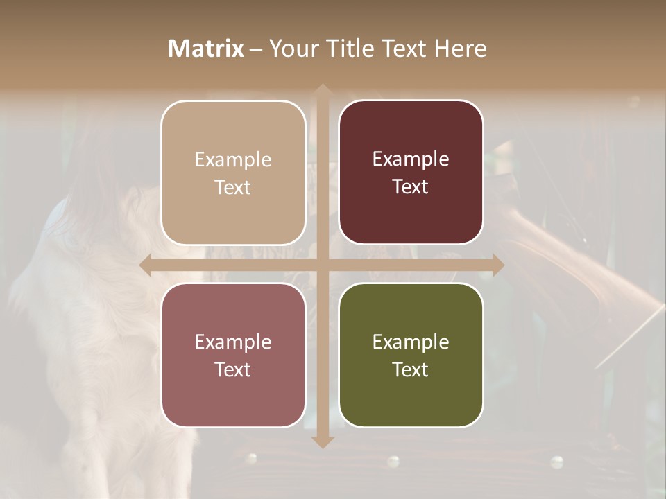 Red Breed Pursuit PowerPoint Template