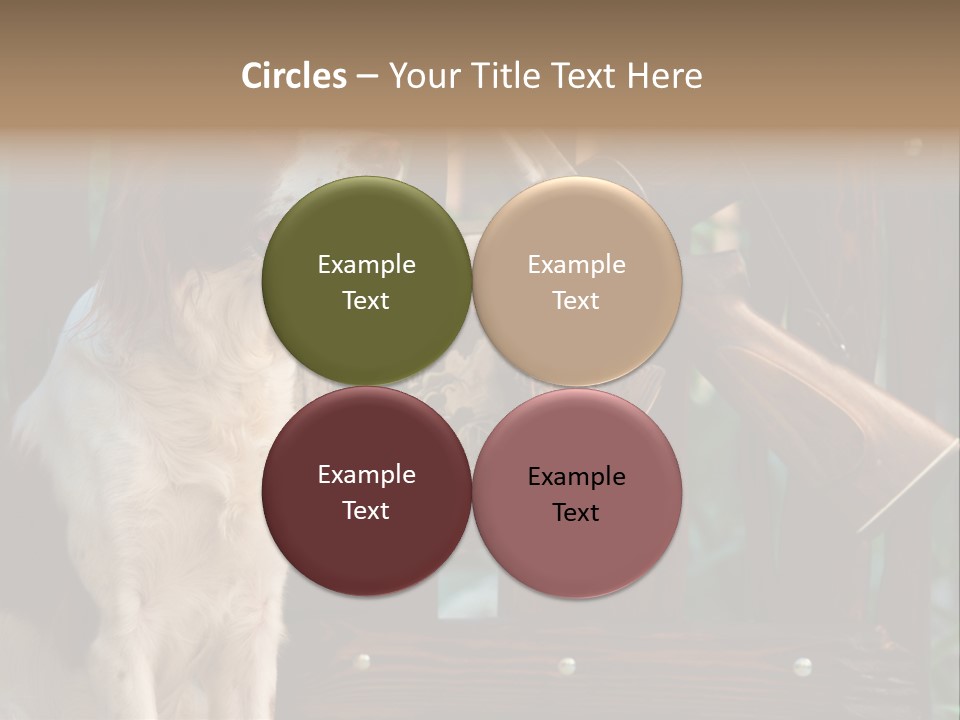 Red Breed Pursuit PowerPoint Template