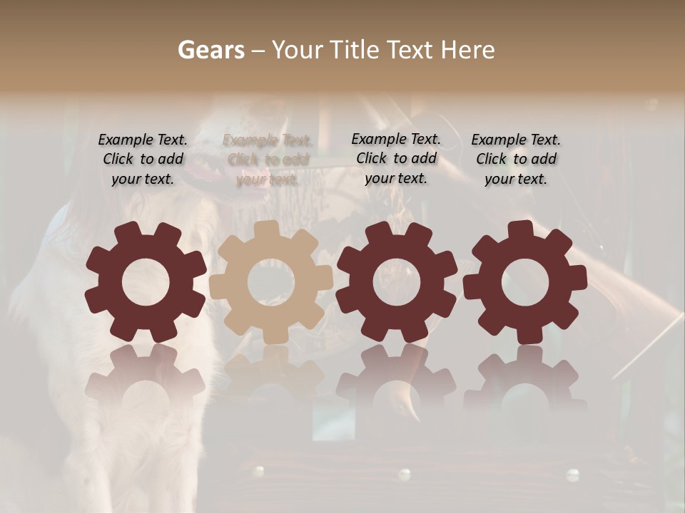 Red Breed Pursuit PowerPoint Template