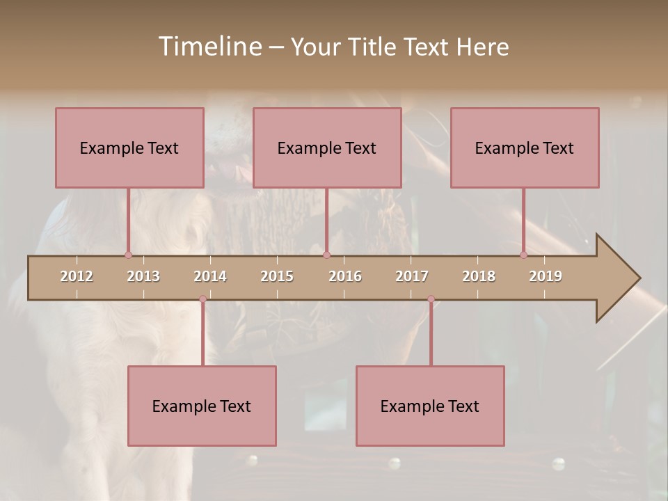 Red Breed Pursuit PowerPoint Template