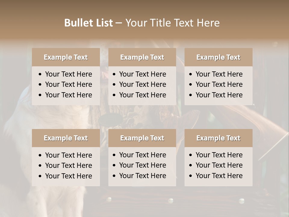 Red Breed Pursuit PowerPoint Template