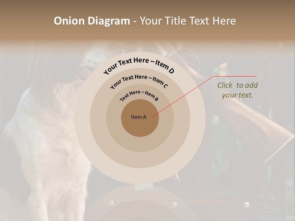 Red Breed Pursuit PowerPoint Template