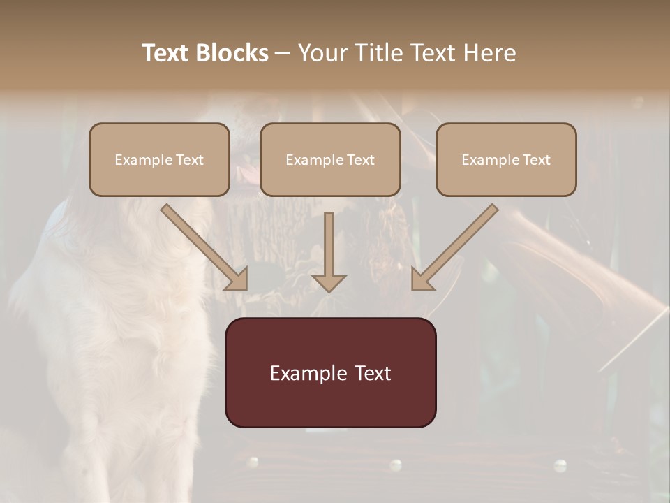 Red Breed Pursuit PowerPoint Template