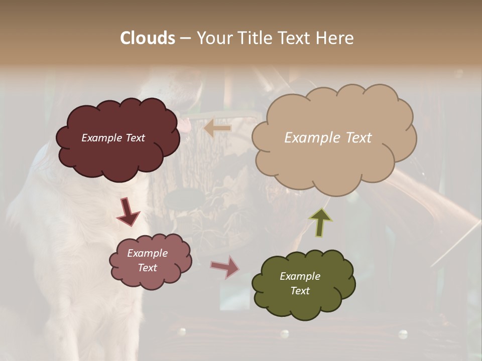 Red Breed Pursuit PowerPoint Template