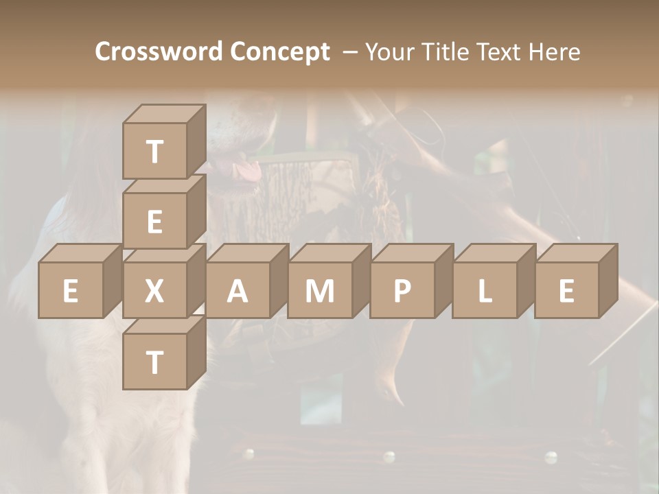 Red Breed Pursuit PowerPoint Template