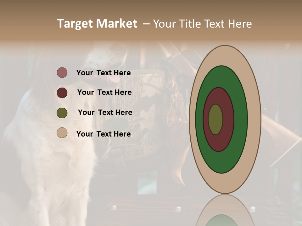 Red Breed Pursuit PowerPoint Template