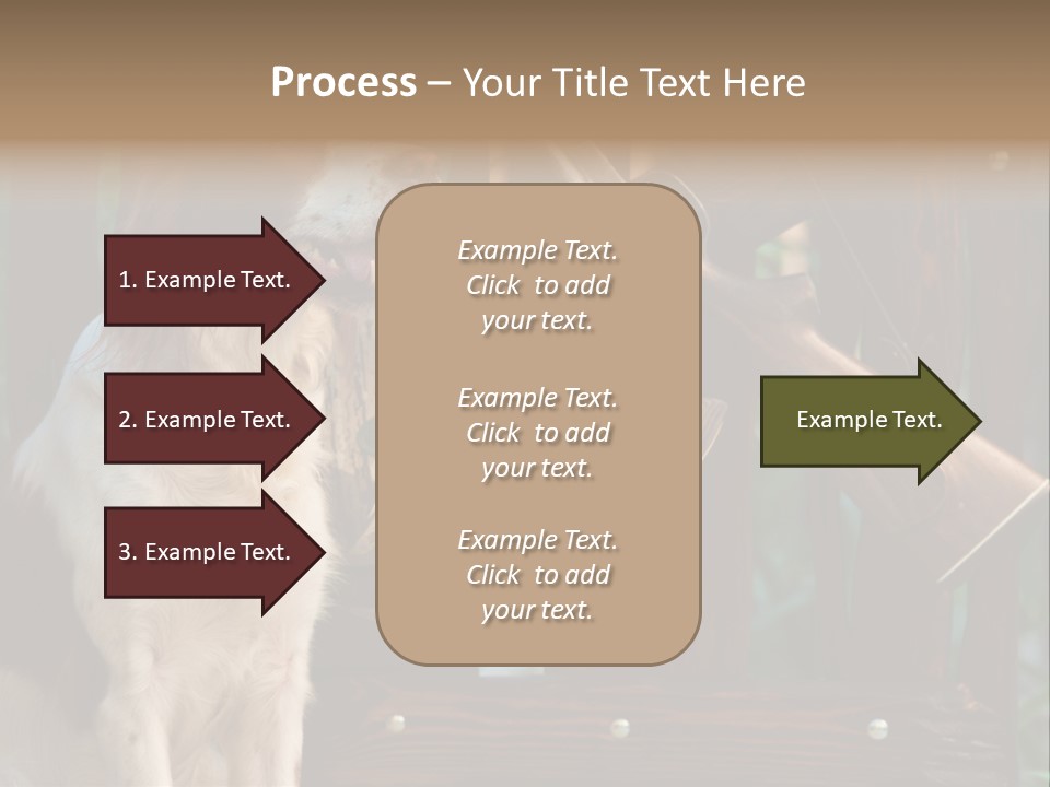 Red Breed Pursuit PowerPoint Template