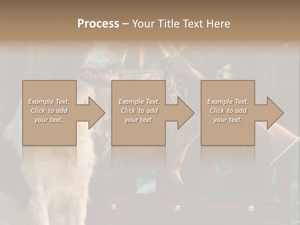 Red Breed Pursuit PowerPoint Template