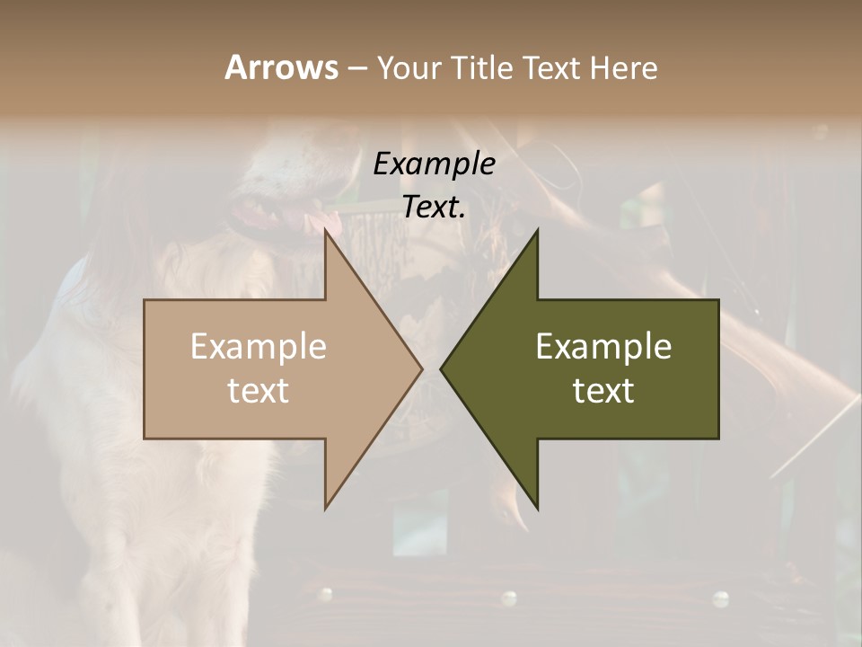 Red Breed Pursuit PowerPoint Template