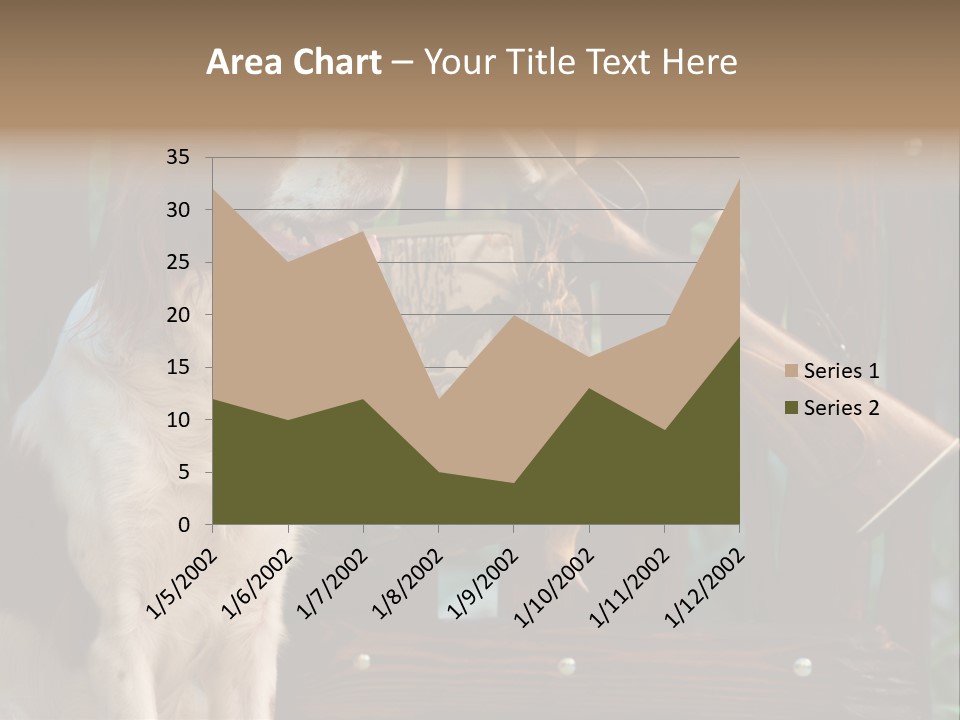 Red Breed Pursuit PowerPoint Template