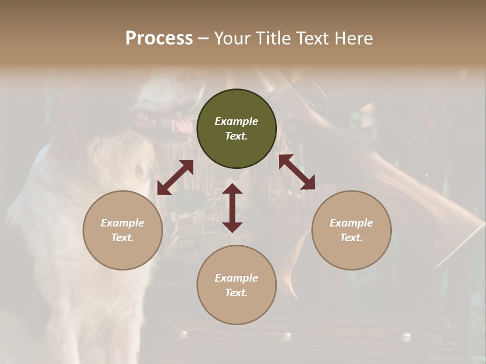 Red Breed Pursuit PowerPoint Template