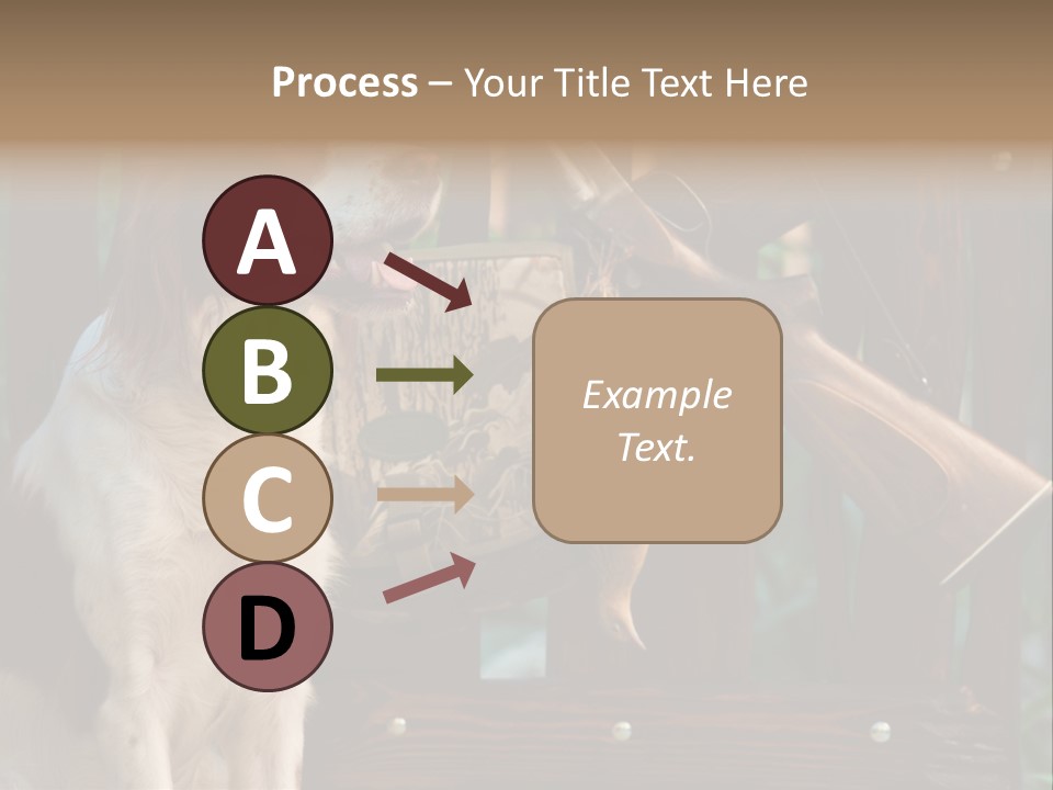 Red Breed Pursuit PowerPoint Template