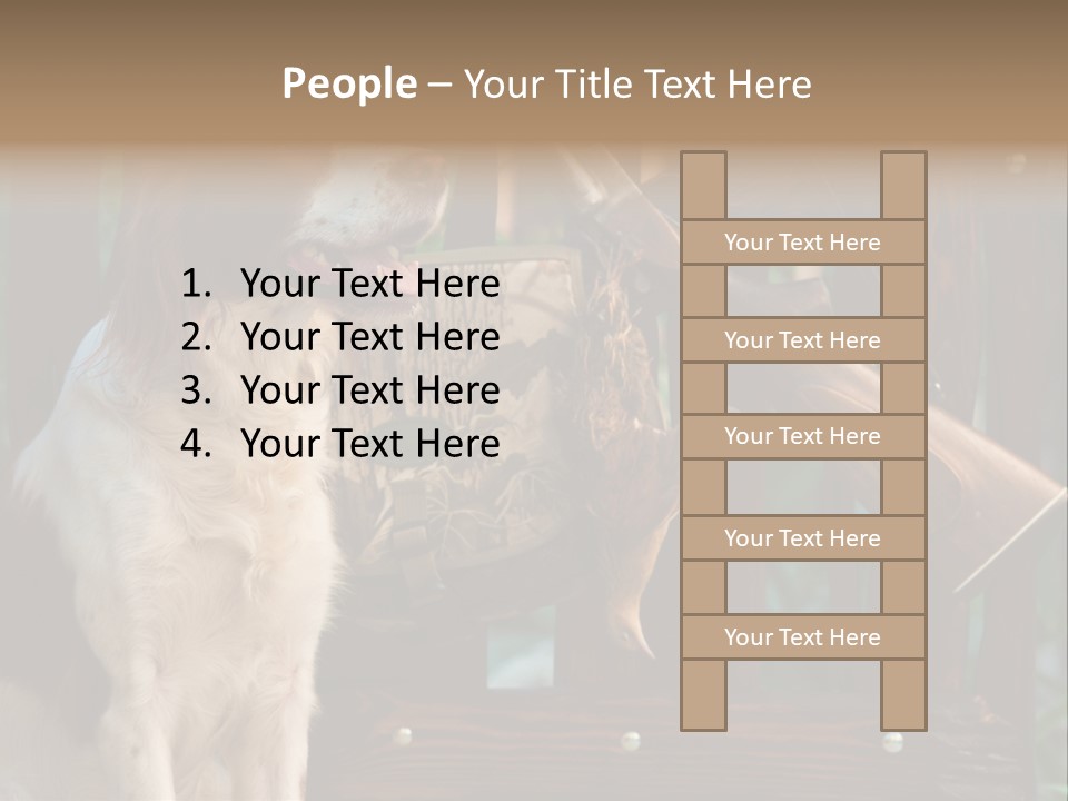 Red Breed Pursuit PowerPoint Template
