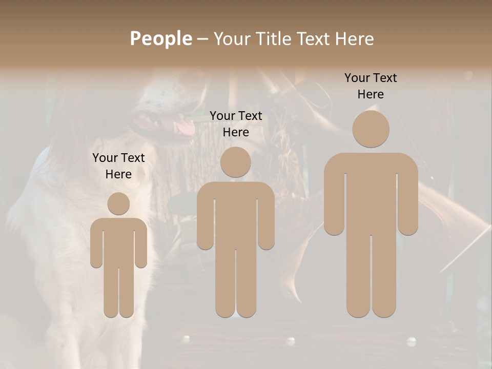 Red Breed Pursuit PowerPoint Template