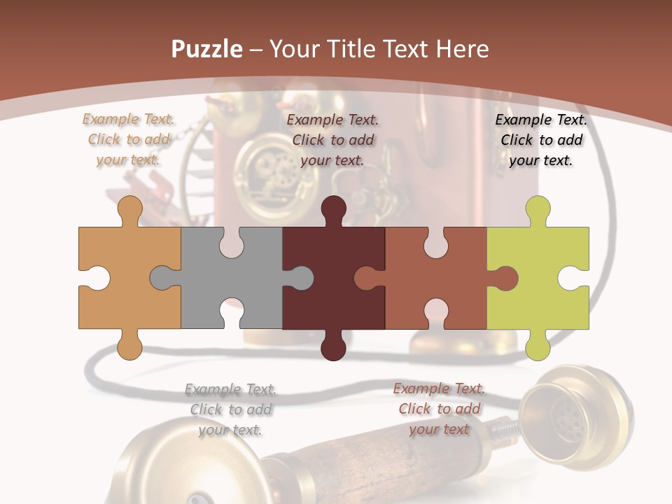 Automobile Part Suspension PowerPoint Template