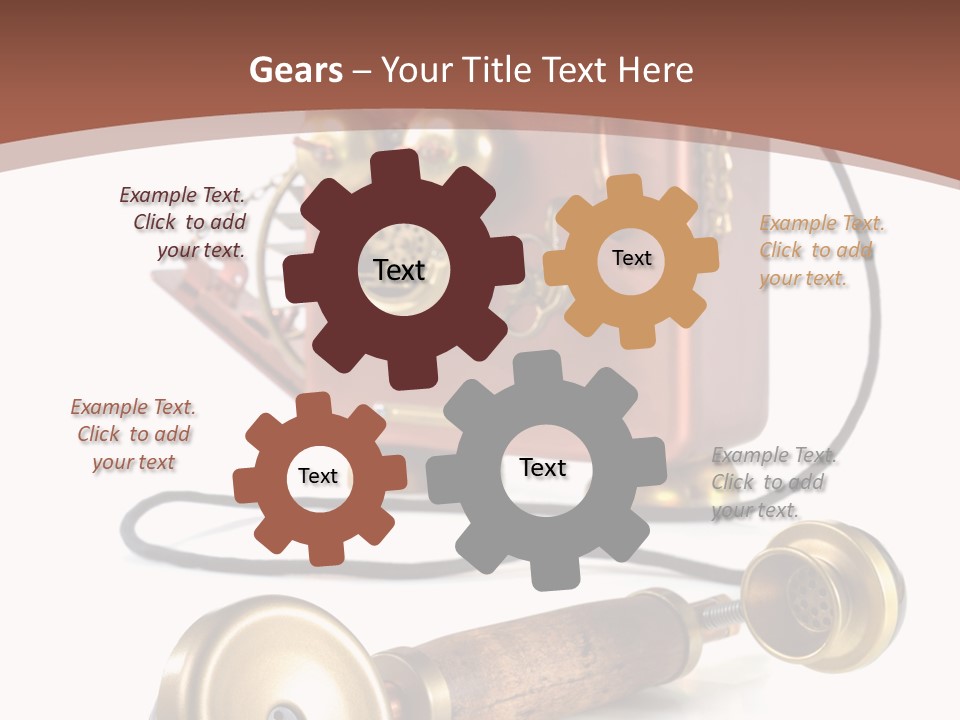 Automobile Part Suspension PowerPoint Template