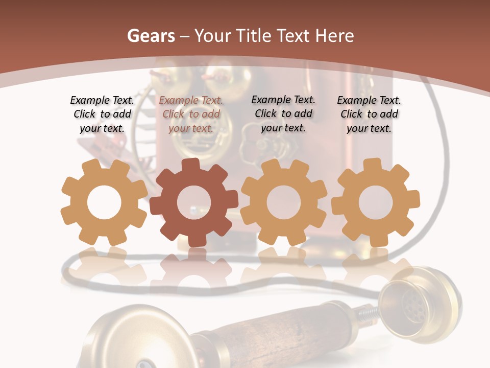 Automobile Part Suspension PowerPoint Template
