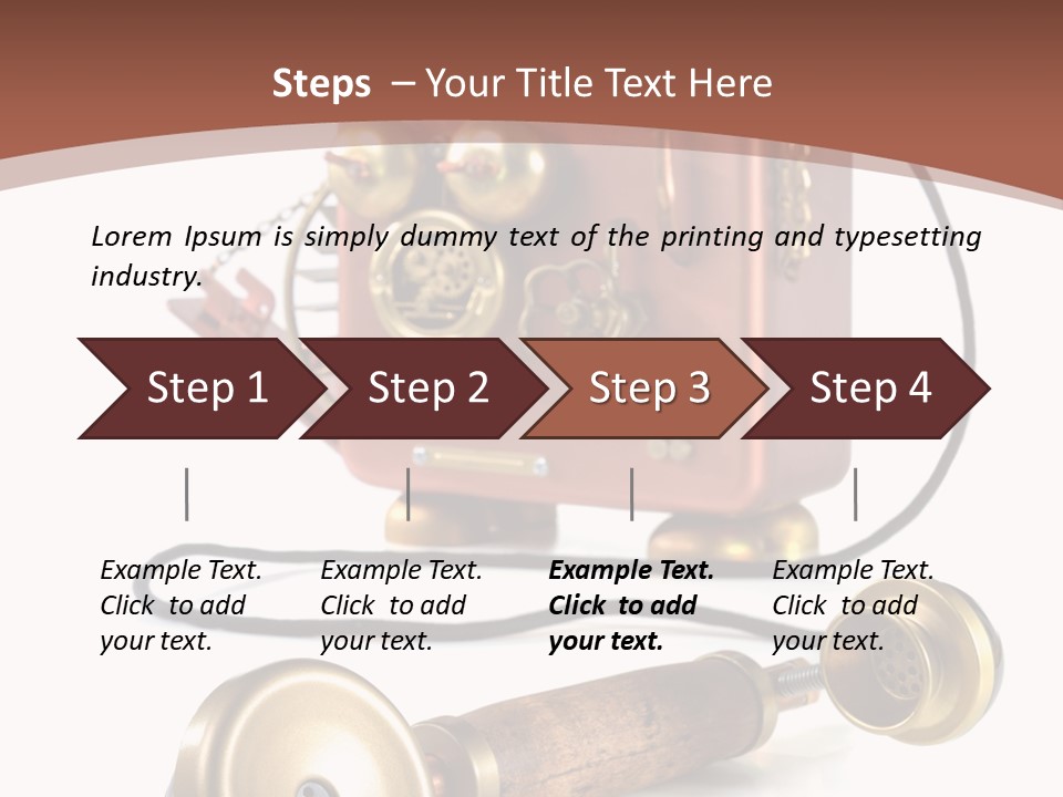 Automobile Part Suspension PowerPoint Template