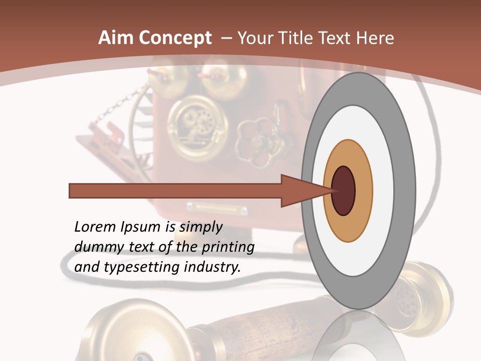 Automobile Part Suspension PowerPoint Template