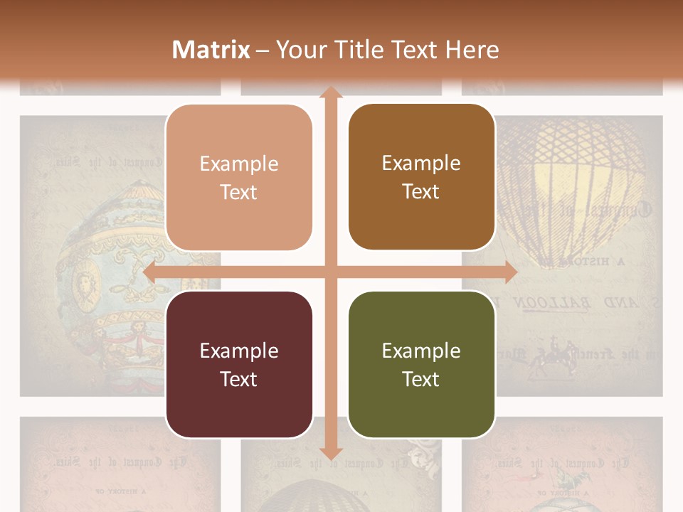 Grunge Pink Collage PowerPoint Template