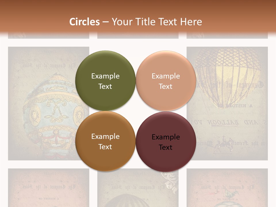 Grunge Pink Collage PowerPoint Template