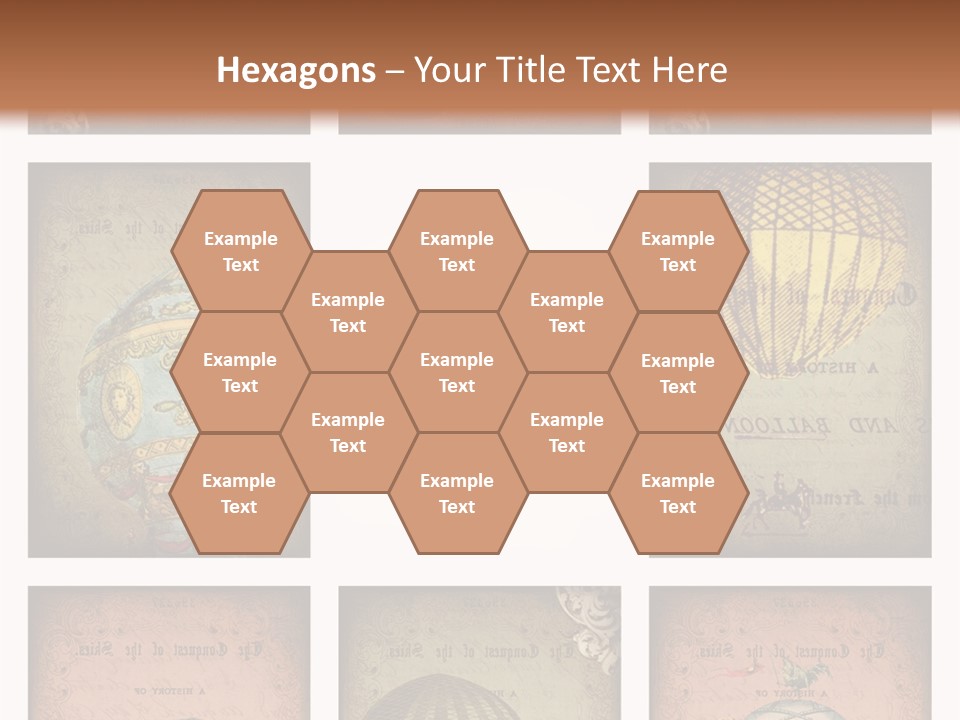 Grunge Pink Collage PowerPoint Template