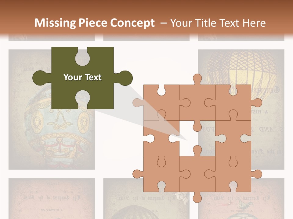 Grunge Pink Collage PowerPoint Template